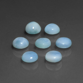 Achetez naturel ct bleue larimar gems, coupe roude, en provenance république dominicaine chez gemselect. en stock, livraison internationale!