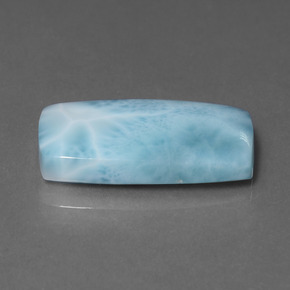 Larimar Bleu bébé naturelle Coupe coussin, 11.30 ct, Opaque
