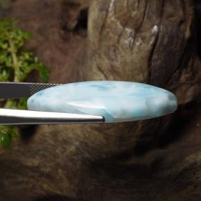 Larimar Bleu clair naturelle Marquise, 29.71 ct, Opaque