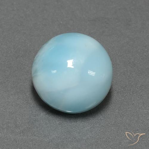 Larimar Bleu clair naturelle Tour, 6.56 ct, Opaque