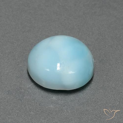 Larimar Bleu clair naturelle Tour, 6.56 ct, Opaque