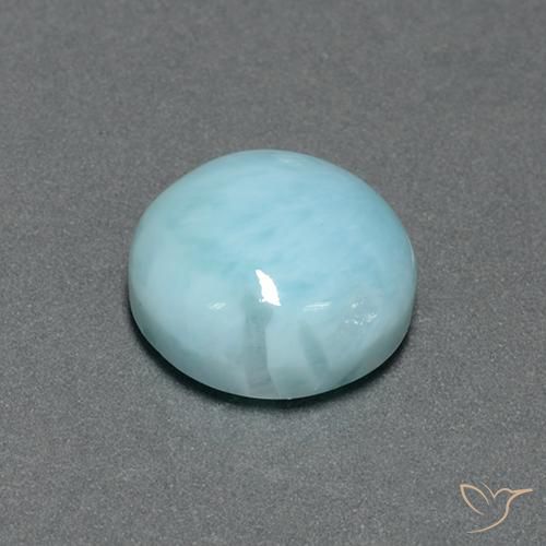 Larimar Bleu clair naturelle Tour, 6.50 ct, Opaque