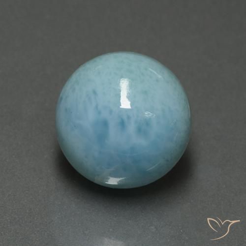 Larimar Bleu clair naturelle Tour, 7.03 ct, Opaque