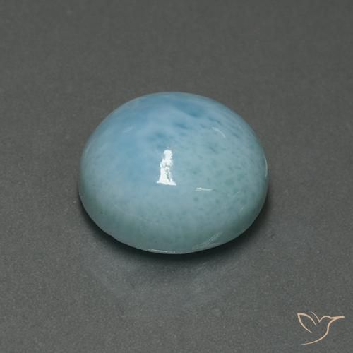 Larimar Bleu clair naturelle Tour, 7.03 ct, Opaque