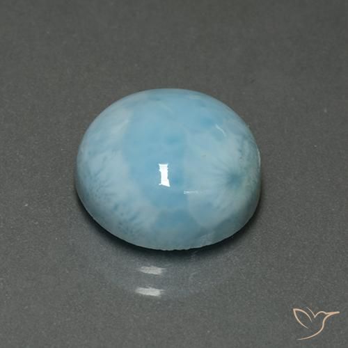 Larimar Bleu clair naturelle Tour, 6.82 ct, Opaque