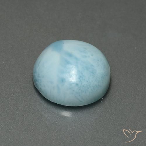 Larimar Bleu clair naturelle Tour, 6.37 ct, Opaque