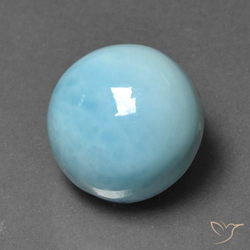 Larimar Bleu ciel naturelle Tour, 6.89 ct, Opaque