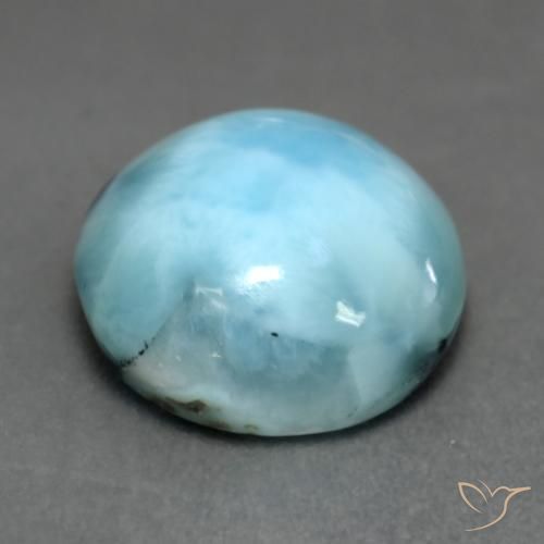 Larimar Bleu clair naturelle Tour, 6.50 ct, Opaque