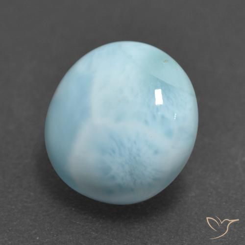 Larimar Bleu clair naturelle Tour, 3.26 ct, Opaque