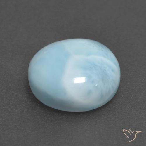 Larimar Bleu clair naturelle Tour, 3.26 ct, Opaque