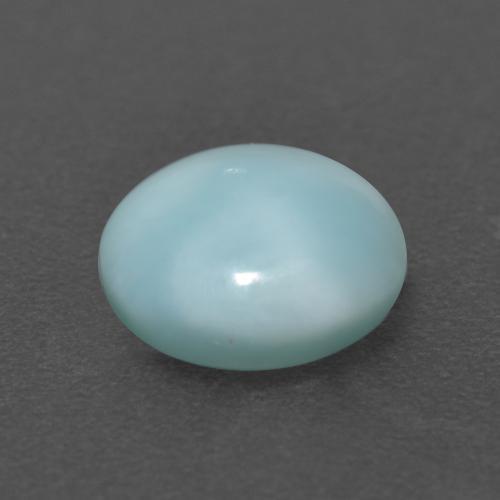 Larimar bleue naturelle coupe roude, 2,56 ct, opaque