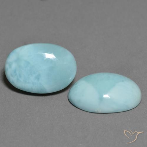 Shop natural 11.06ct Vert bleu clair Larimar gems, ovale, from République Dominicaine at GemSelect. In stock, global shipping!