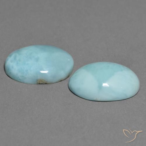 Shop natural 11.06ct Vert bleu clair Larimar gems, ovale, from République Dominicaine at GemSelect. In stock, global shipping!