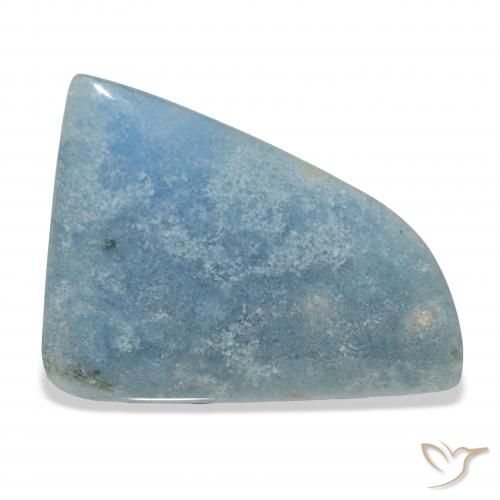 20.95ct Naturel Bleu ciel Lazulite, Fantaisie, Opaque