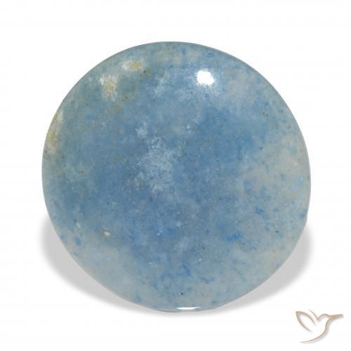 Lazulite Bleu clair naturelle Tour, 10.62 ct, Opaque
