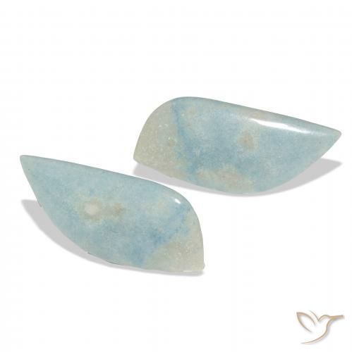 Shop natural 44.13ct Bleu bébé Lazulite gems, Fantaisie, from Canada at GemSelect. In stock, global shipping!