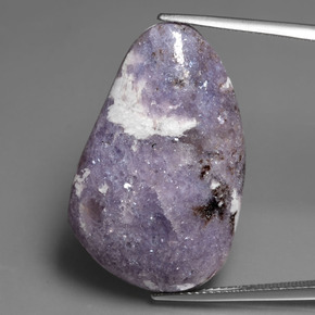 Lépidolite Violet naturelle Forme fantaisie, 25.91 ct, Opaque