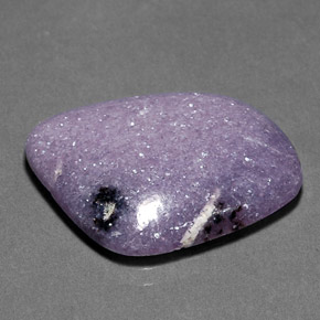 Lépidolite violet naturelle forme fantaisie, 19,93 ct, opaque