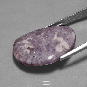 Lépidolite Violet naturelle Forme fantaisie, 24.77 ct, Opaque