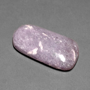 Lépidolite violet naturelle forme fantaisie, 18,95 ct, opaque
