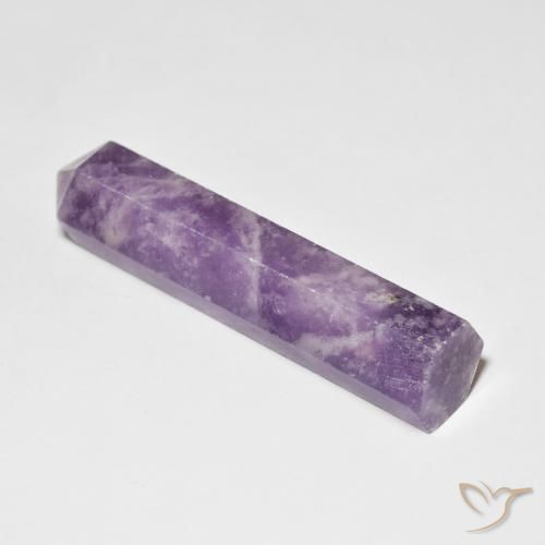 Lépidolite Violet mauve naturelle Fantaisie, 29.14 ct, Opaque