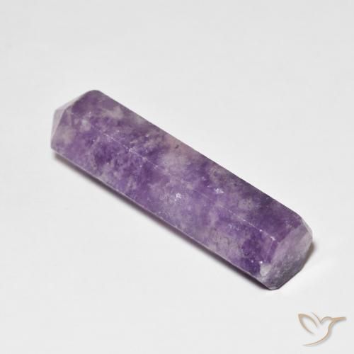 Lépidolite Violet mauve naturelle Fantaisie, 20.86 ct, Opaque