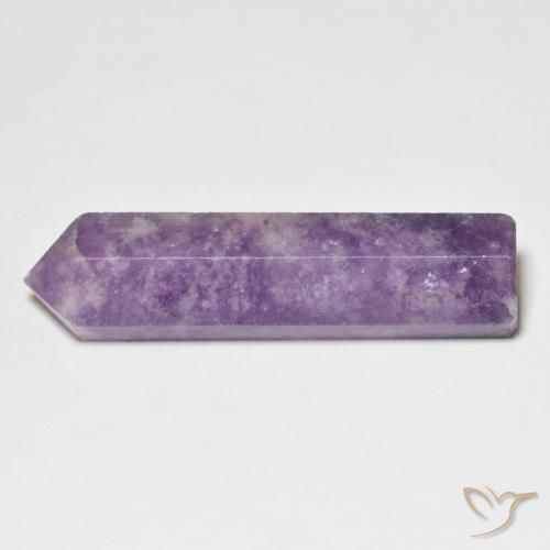 Lépidolite Violet mauve naturelle Fantaisie, 20.86 ct, Opaque