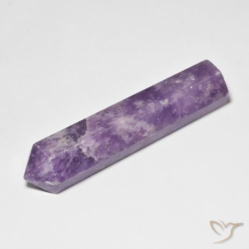 Lépidolite Violet profond moyen naturelle Forme fantaisie, 33.54 ct, Opaque