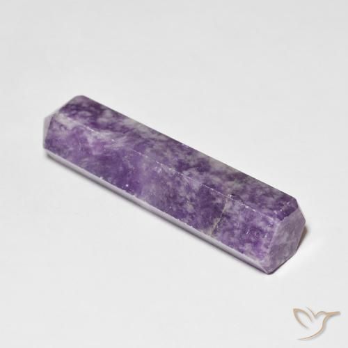 Lépidolite Violet mauve naturelle Fantaisie, 26.87 ct, Opaque