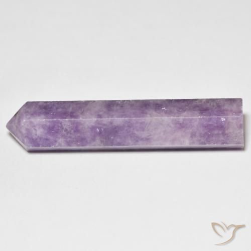 Lépidolite Violet mauve naturelle Fantaisie, 27.50 ct, Opaque