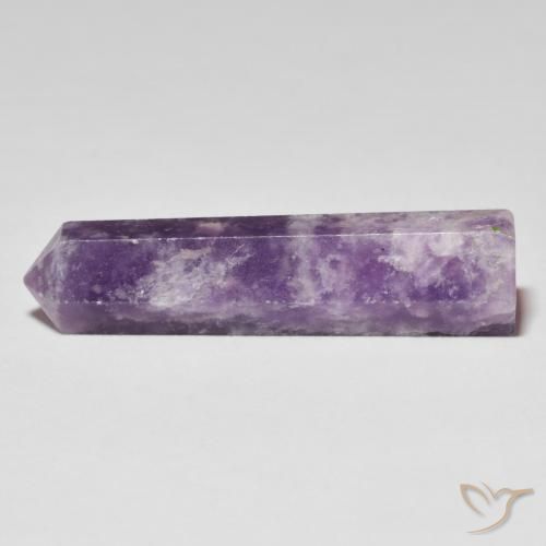 23.59ct Naturel Violet profond moyen Lépidolite, Fantaisie, Opaque