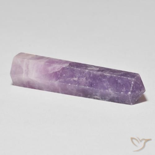 Lépidolite Pourpre raisin léger naturelle Fantaisie, 22.69 ct, Opaque