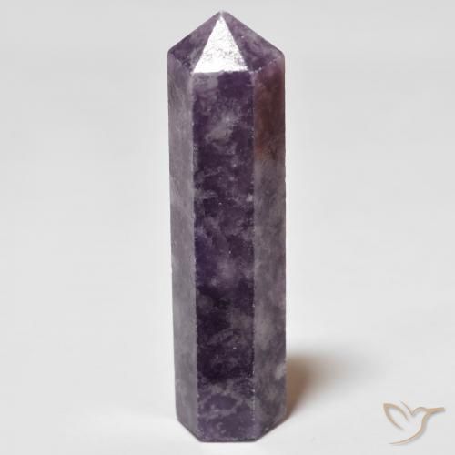 Lépidolite Violet foncé naturelle Fantaisie, 33.05 ct, Opaque