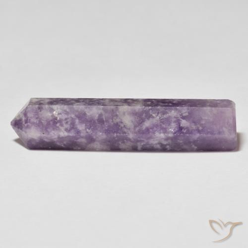 Lépidolite Violet mauve naturelle Fantaisie, 24.50 ct, Opaque
