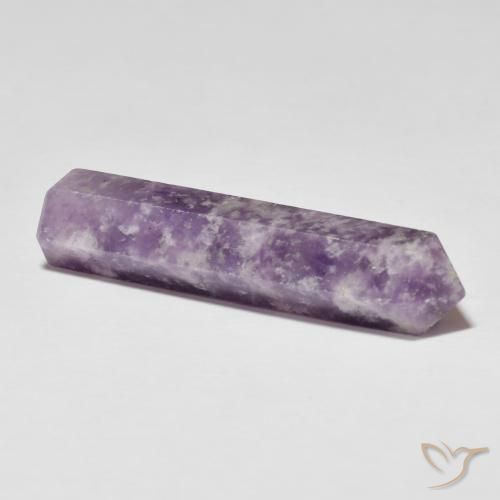 Lépidolite Violet mauve naturelle Fantaisie, 24.50 ct, Opaque