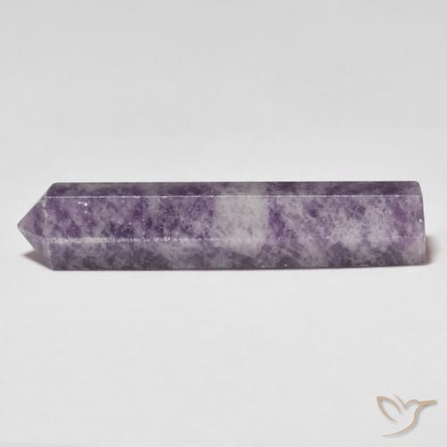 Lépidolite Violet mauve naturelle Fantaisie, 23.98 ct, Opaque