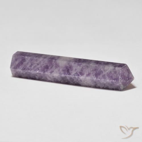 Lépidolite Violet mauve naturelle Fantaisie, 23.98 ct, Opaque