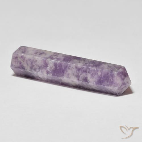 Lépidolite Violet mauve naturelle Fantaisie, 22.71 ct, Opaque