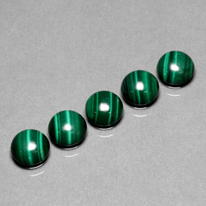 Achetez naturel ct vert malachite gems, coupe roude, en provenance congo chez gemselect. en stock, livraison internationale!
