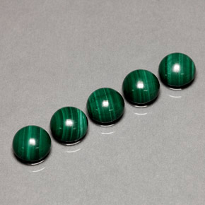 Achetez naturel ct vert malachite gems, coupe roude, en provenance congo chez gemselect. en stock, livraison internationale!