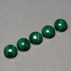 Achetez naturel ct vert malachite gems, coupe roude, en provenance congo chez gemselect. en stock, livraison internationale!
