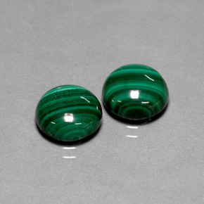 Achetez naturel ct vert malachite gems, coupe roude, en provenance congo chez gemselect. en stock, livraison internationale!