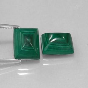 Achetez naturel 9,41ct vert malachite gems, baguette, en provenance congo chez gemselect. en stock, livraison internationale!