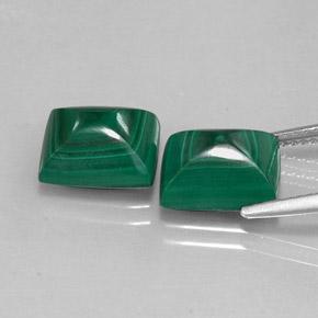 Achetez naturel 9,41ct vert malachite gems, baguette, en provenance congo chez gemselect. en stock, livraison internationale!