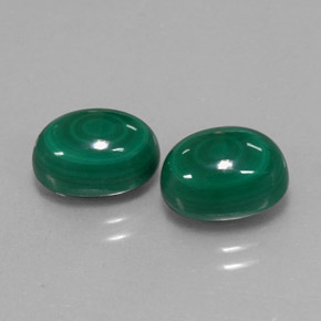 Achetez naturel ct vert malachite gems, coupe ovale, en provenance congo chez gemselect. en stock, livraison internationale!