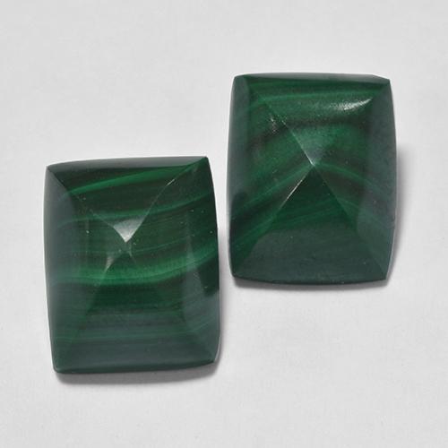 Achetez naturel 9,39ct vert malachite gems, baguette, en provenance congo chez gemselect. en stock, livraison internationale!