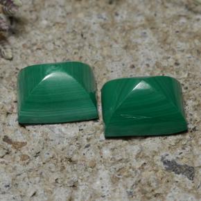 Achetez naturel 7,67ct vert malachite gems, baguette, en provenance congo chez gemselect. en stock, livraison internationale!