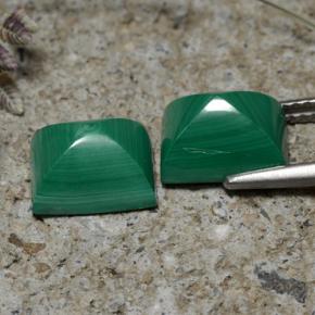 Achetez naturel 7,67ct vert malachite gems, baguette, en provenance congo chez gemselect. en stock, livraison internationale!
