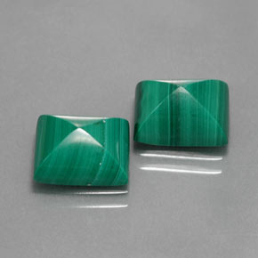 Achetez naturel ct vert malachite gems, baguette, en provenance congo chez gemselect. en stock, livraison internationale!