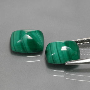 Achetez naturel ct vert malachite gems, baguette, en provenance congo chez gemselect. en stock, livraison internationale!